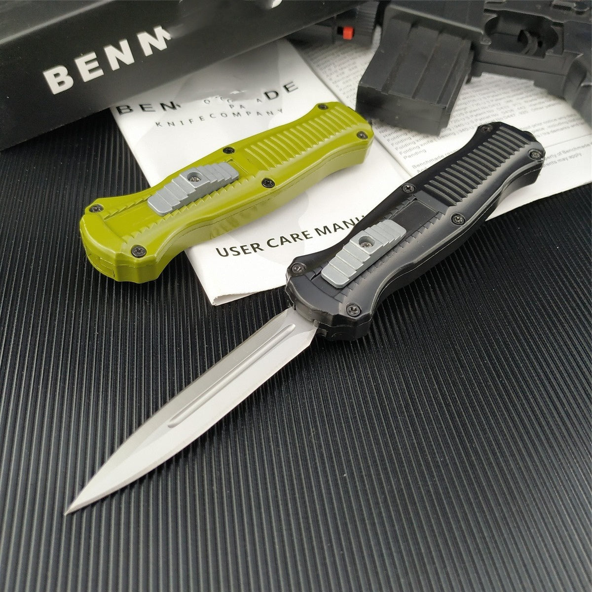 Benchmade Dagger OTF -7.5inches Spring Assisted Tactical Knife Automatic Knives Switchblade Hunting Camping Fising Knives