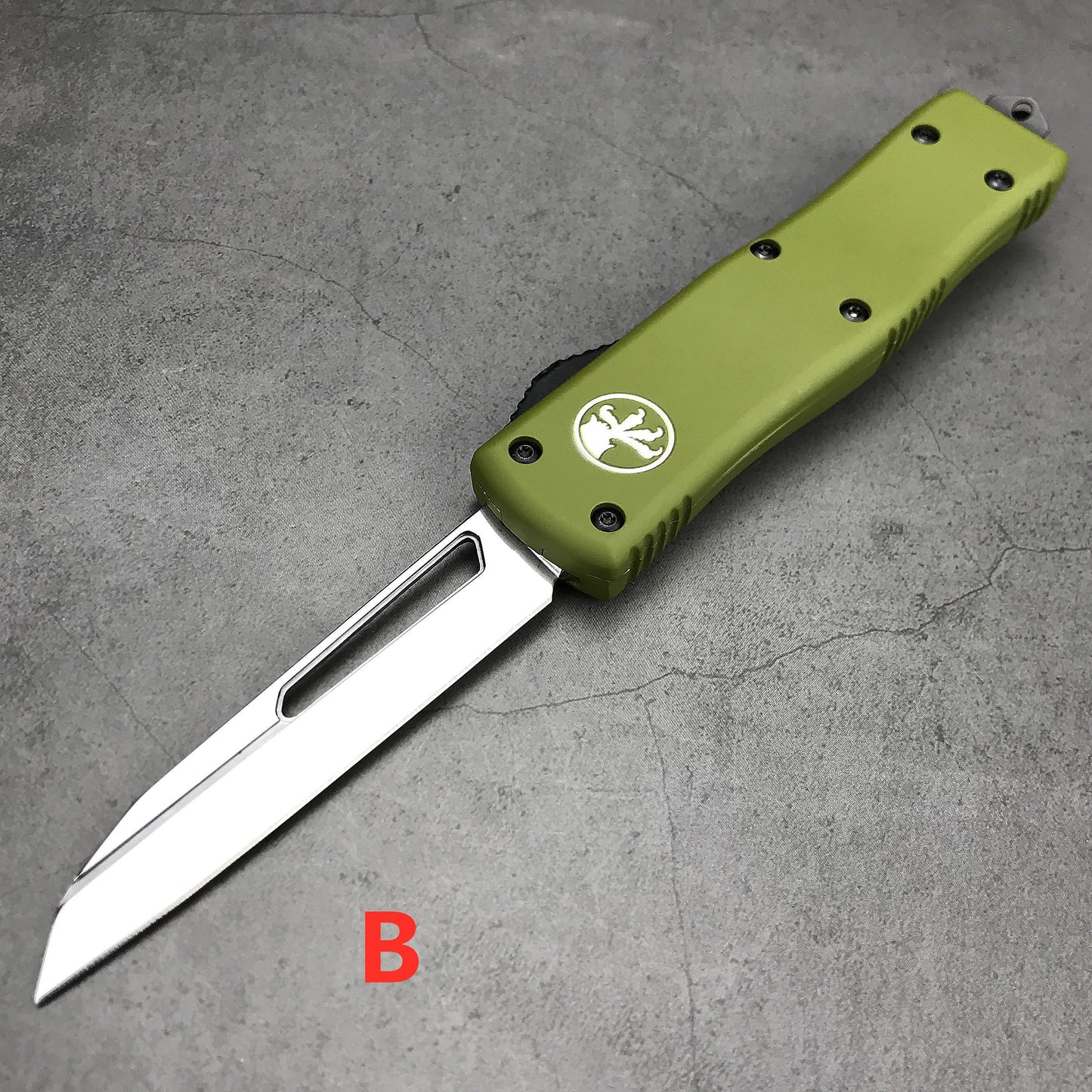 Microtech UTX-85 AUTO Knife Adjustable Switchblade Flick Knife OTF Automatic knife Aviation Aluminum handle spring assisted knives camping hunting hand tools