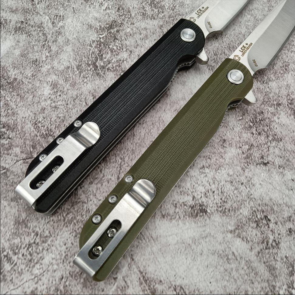 Tactical Spring Assisted Open Camping Survival Pocket Knife CRKT 3810 Richard Rogers CEO Gentleman's Folding Knife G10 Handle Gift