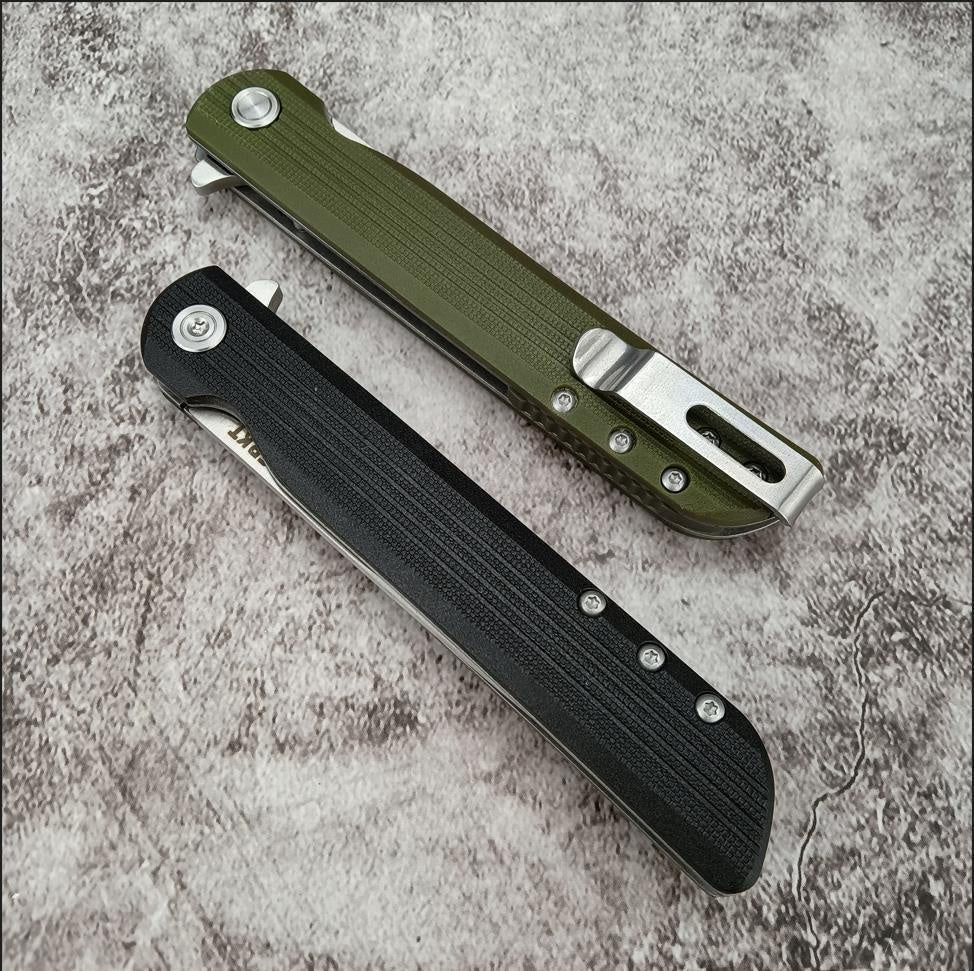 Tactical Spring Assisted Open Camping Survival Pocket Knife CRKT 3810 Richard Rogers CEO Gentleman's Folding Knife G10 Handle Gift