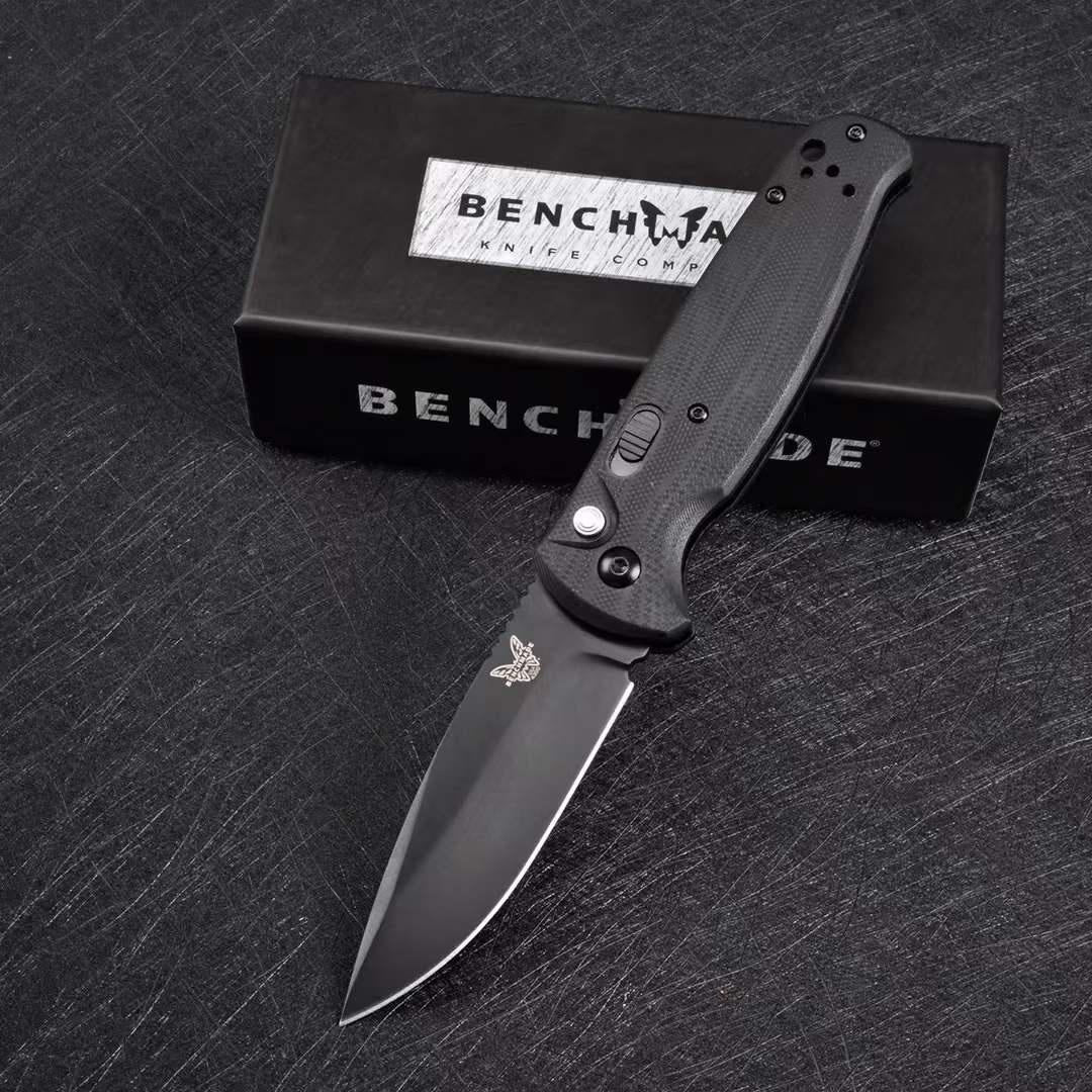 Benchmade Axis Lock 4300S CLA Pocket Spring Assisted Folding Knives 154CM Steel Blade, Plain Edge Hunting Outdoor Survival EDC Tools Benchmade 535 Two Styles
