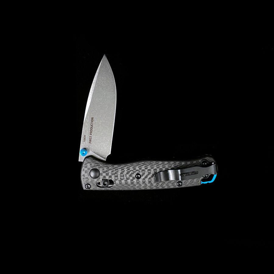 Benchmade 533-3 Mini Bugout AXIS Folding Knife 2.82 S90V Blade Carbon Fiber Handles Outdoor Camping Hunting Pocket Tactical Self Defense
